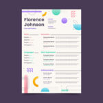 Flat Geometric Resume