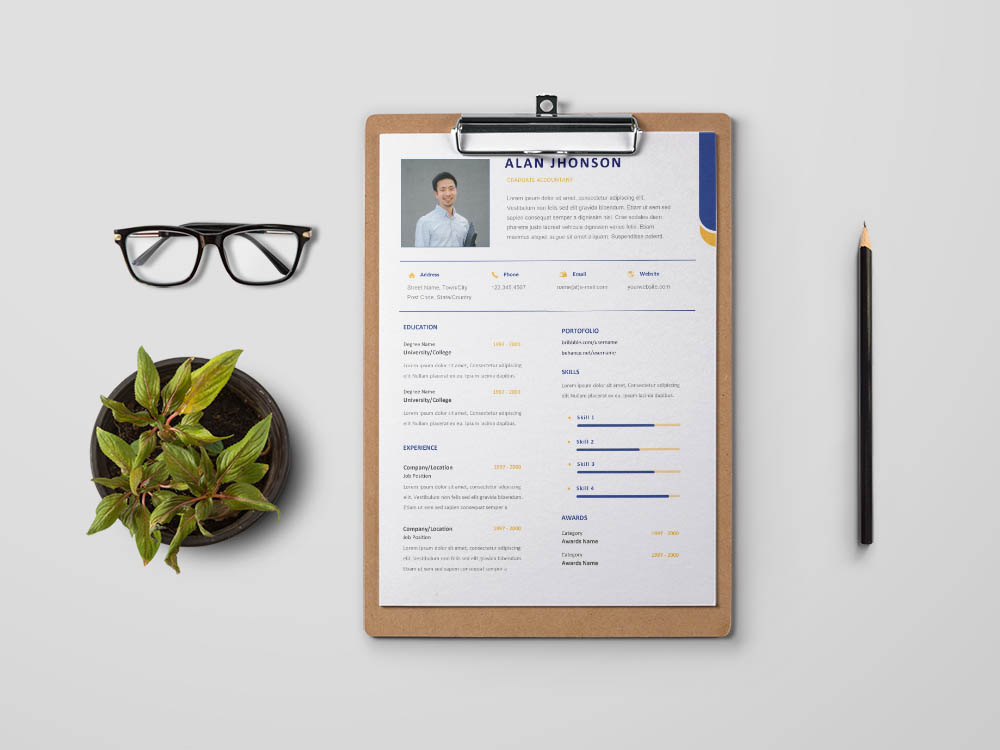 Free Graduate Accountant Resume Template