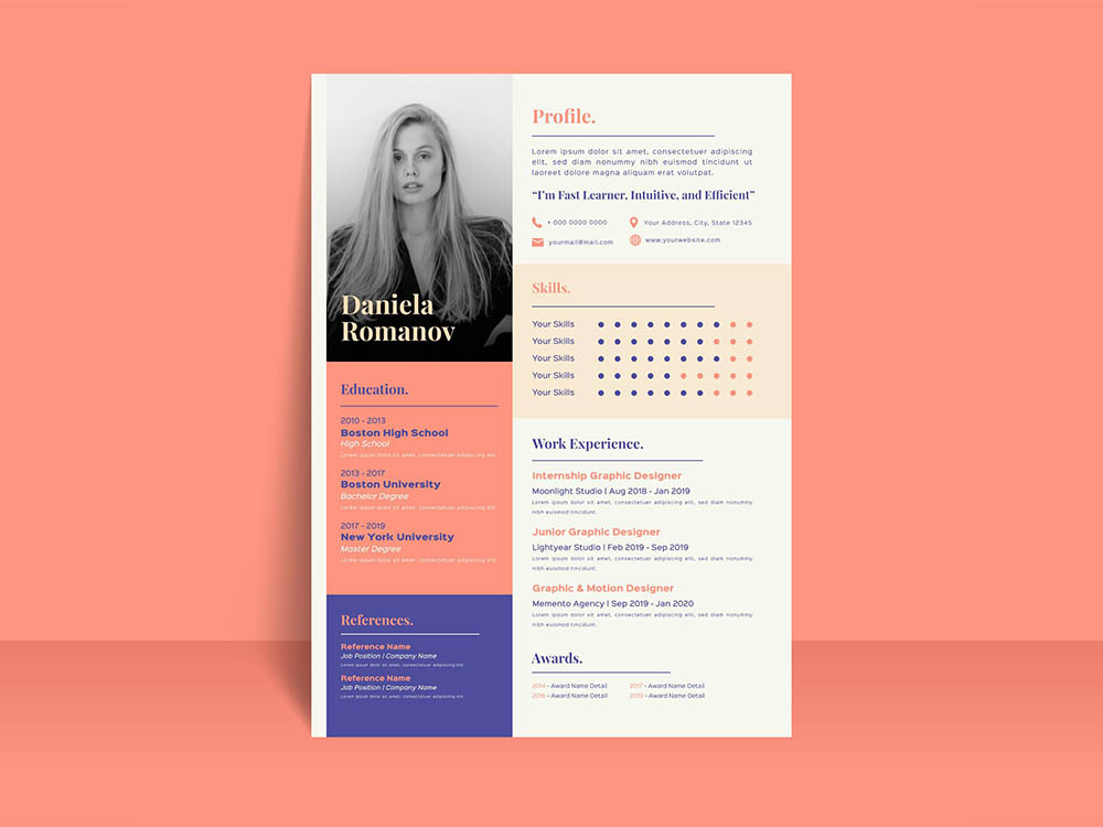 Free Hotel Receptionist Resume Template