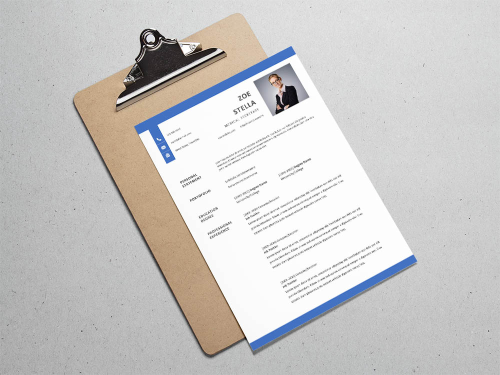 Free Medical Secretary Resume Template