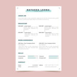 Minimalist Vector Resume