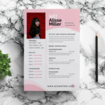 Monocolor Resume Template