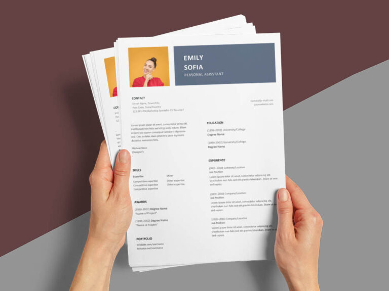 HOW TO WRITE A PERSONAL ASSISTANT CV visual data 6