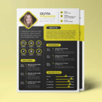 Creative A4 Paper Size Resume