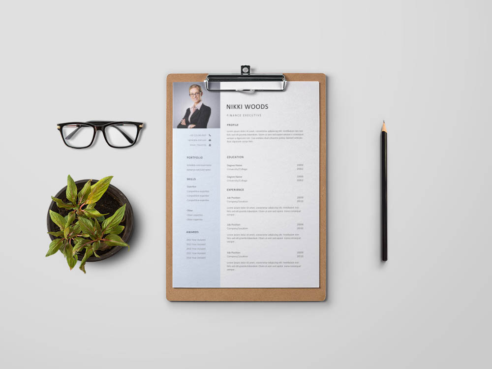 Free Finance Executive Resume Template