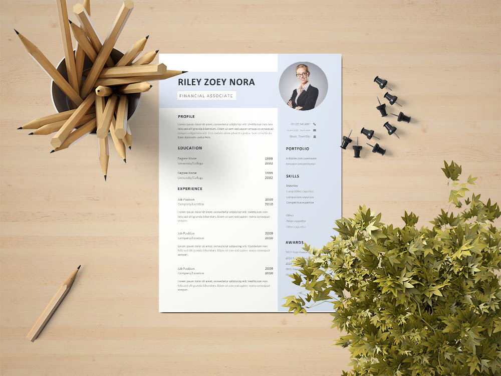 Free Financial Associate Resume Template