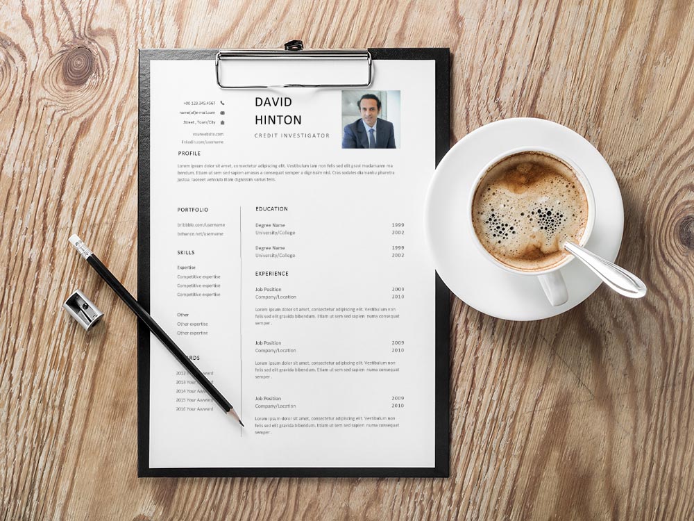 Free Credit Investigator Resume Template