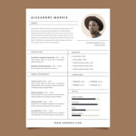 Editorial CV Resume Template