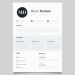 Elegant Classic CV Resume