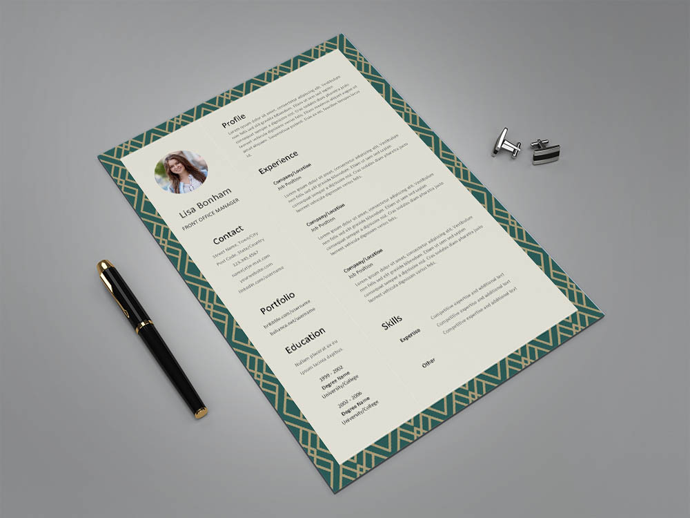 Free Front Office Manager Resume Template