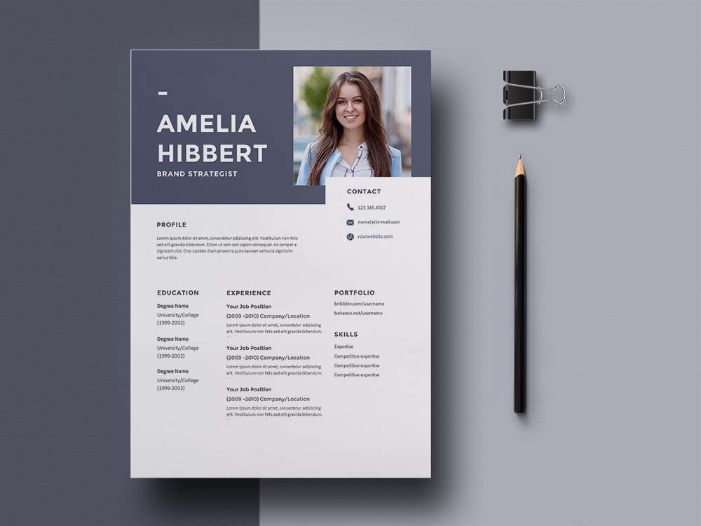 Free Brand Strategist Resume Template