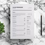 Botanist Resume template