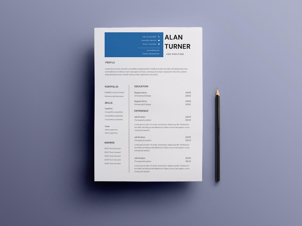 Free Cost Accounting Manager Resume Template