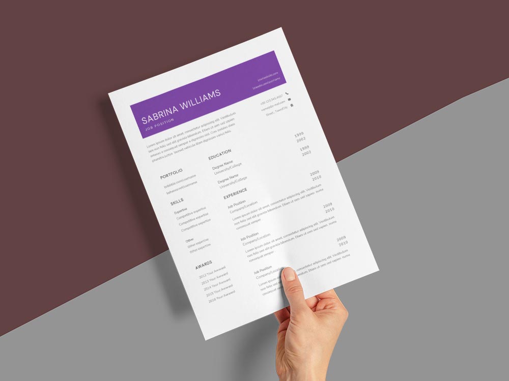 Free Administrative Support Specialist Resume Template with Example for Job Seeker