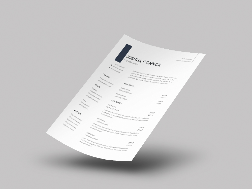 Free Assistant Production Manager Resume Template with Example for Job Seeker