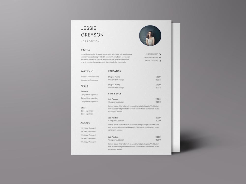 Free National Account Manager Resume Template with Example for Job Seeker