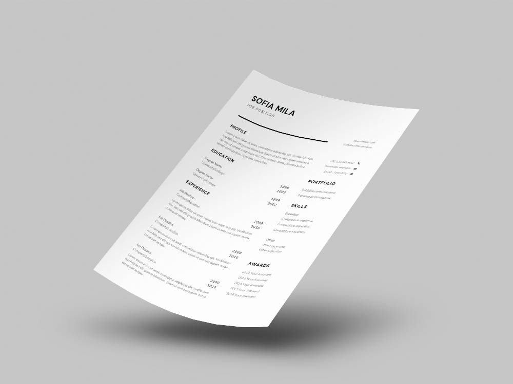 Free Project Specialist Resume Example Template for Your Job Opportunity