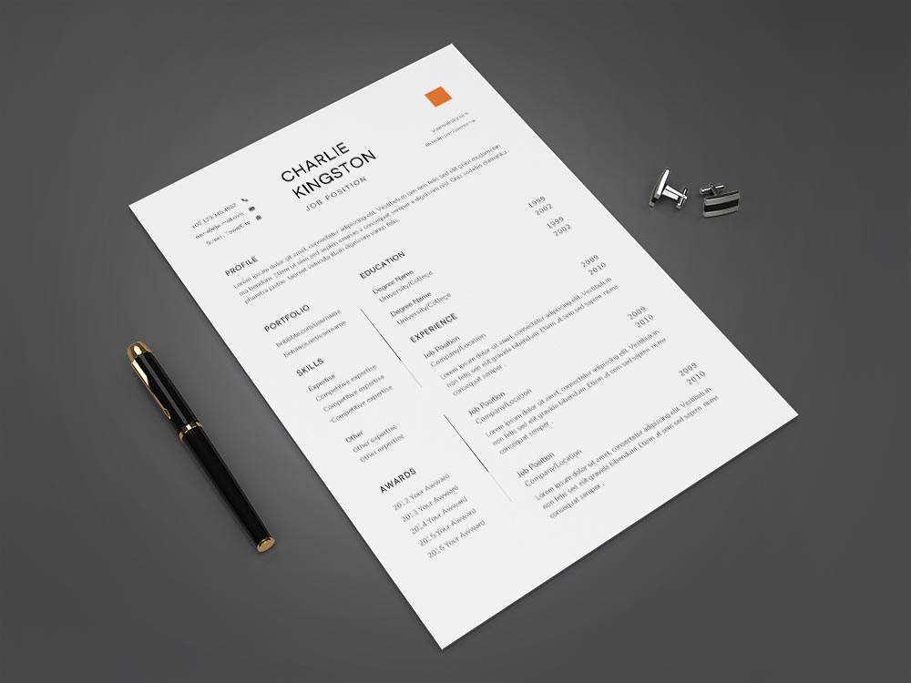 Free Senior Account Executive Resume Template with Example for Job Seeker