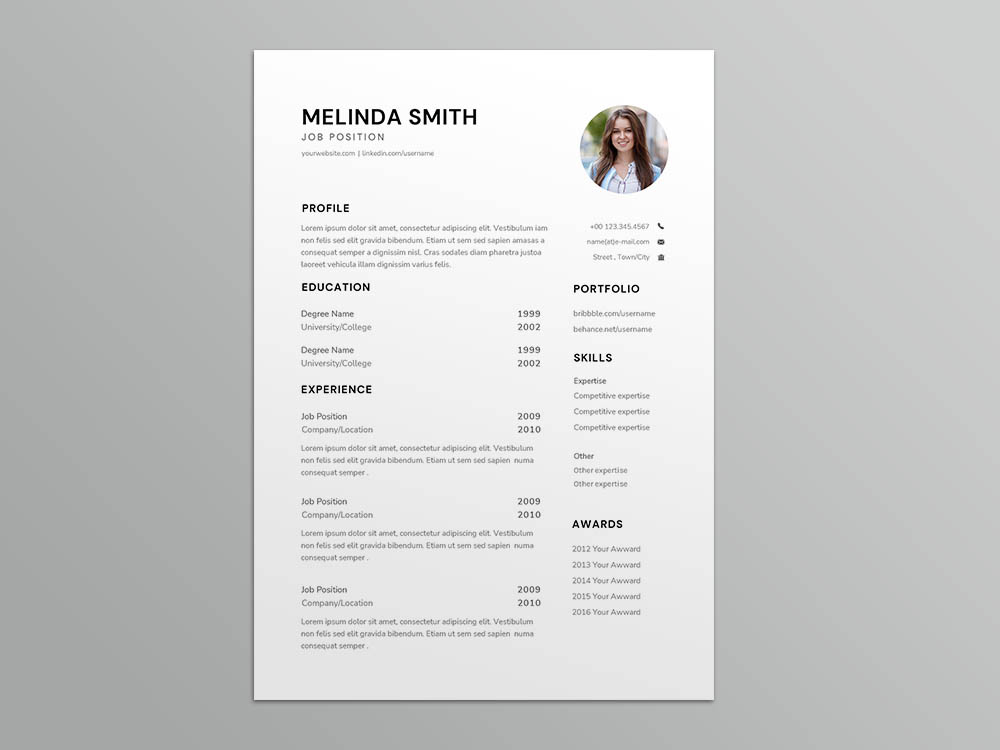 Free Stylist Assistant Resume Sample Template with Clean Look