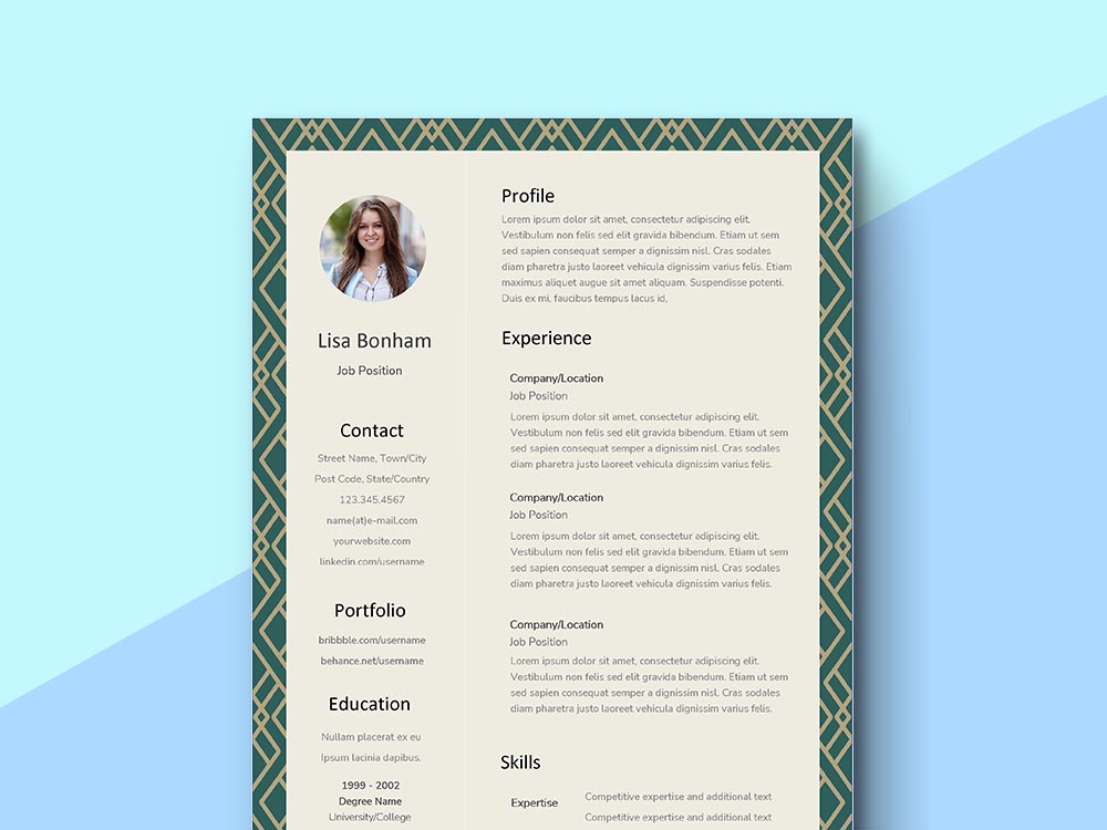 Team Member Resume Example