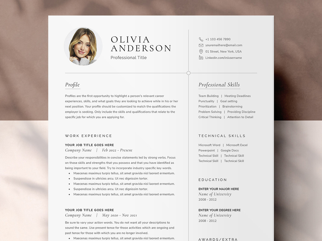 Corporate Finance Analyst Resume Template