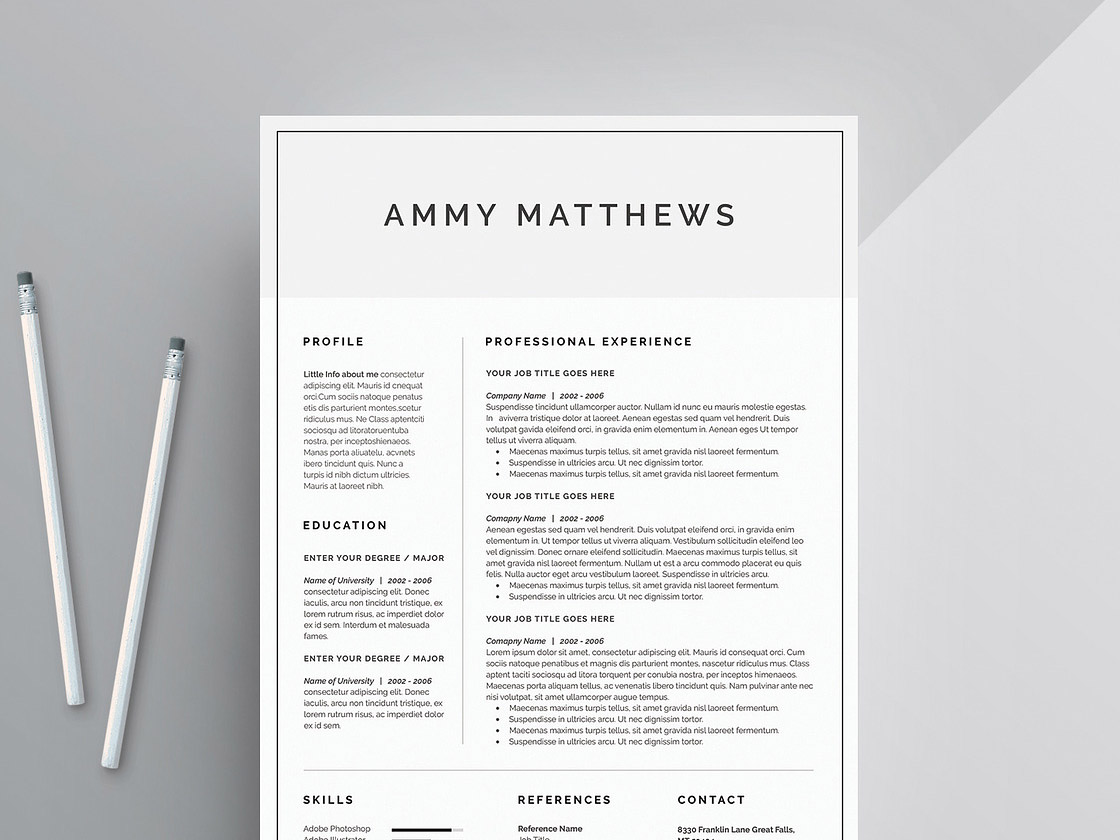 Budget Analyst Resume Template – One-Page ATS Resume for Financial Planning & Budget Management Careers