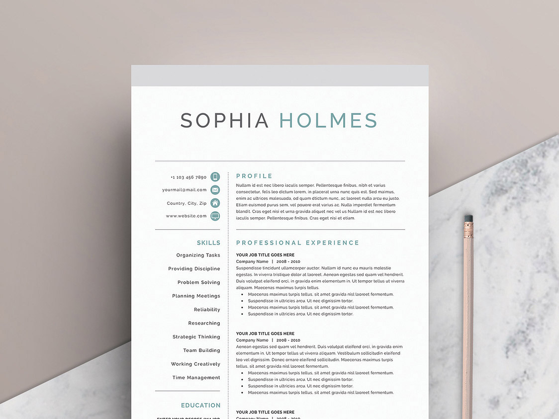 Claims Analyst Resume Template – Modern ATS Resume for Insurance & Claims Management Professionals