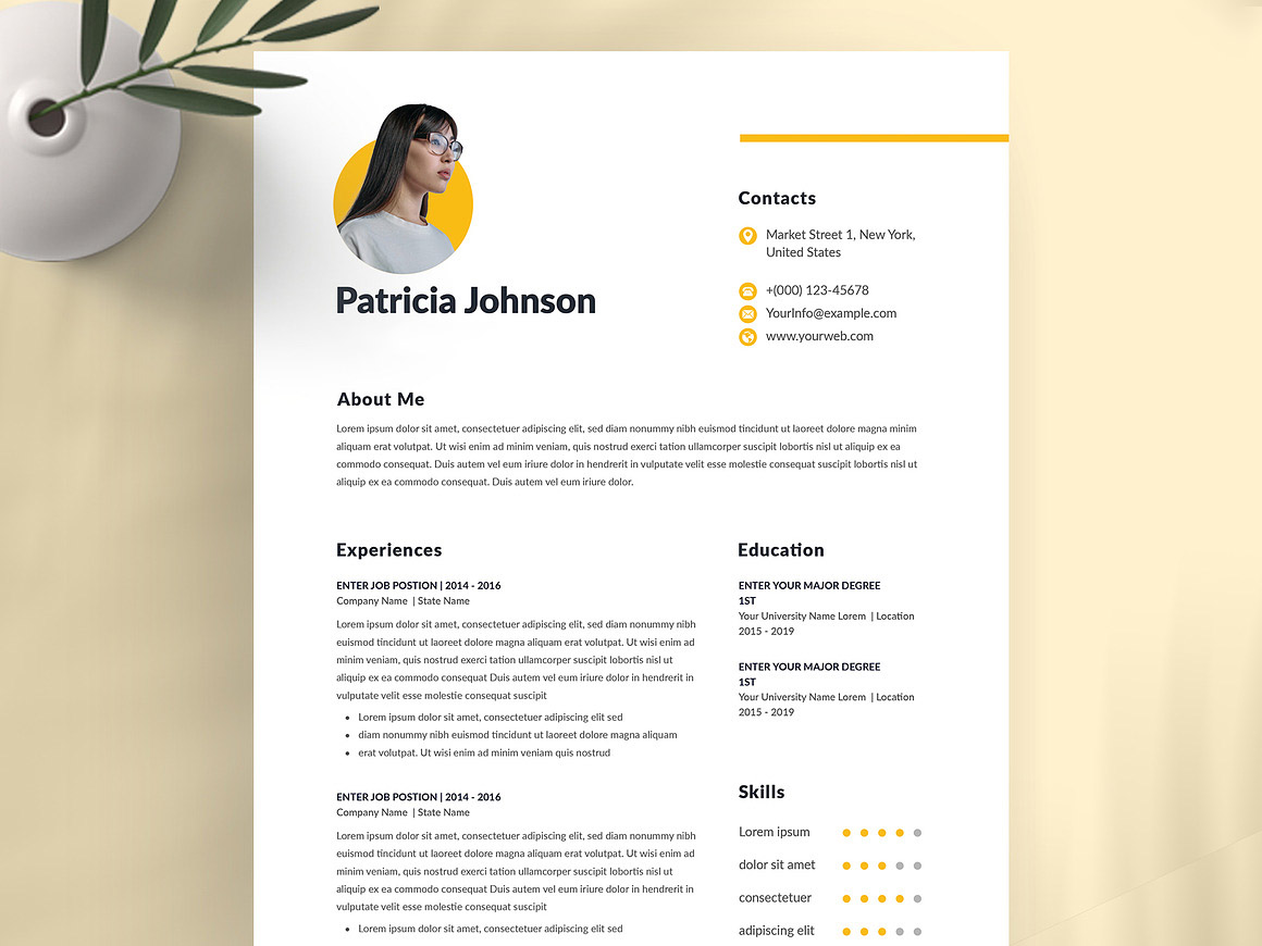 Finance Assistant Resume Template – Professional Resume for Accounting, Bookkeeping & Finance Support Careers