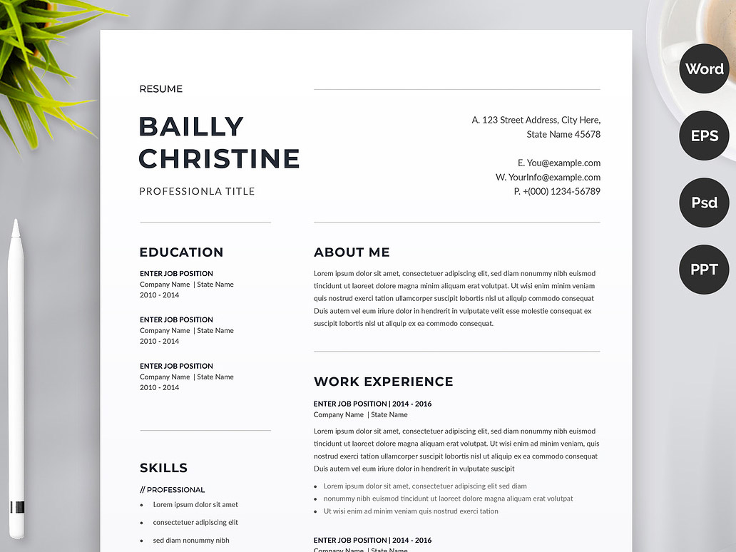 Junior Financial Analyst Resume Template – Entry-Level ATS Resume for Finance Graduates & Early Career Professionals