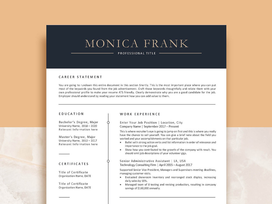 Mine Optimization Engineer Resume Template DOCX & Pages – Professional Mining Engineering CV
