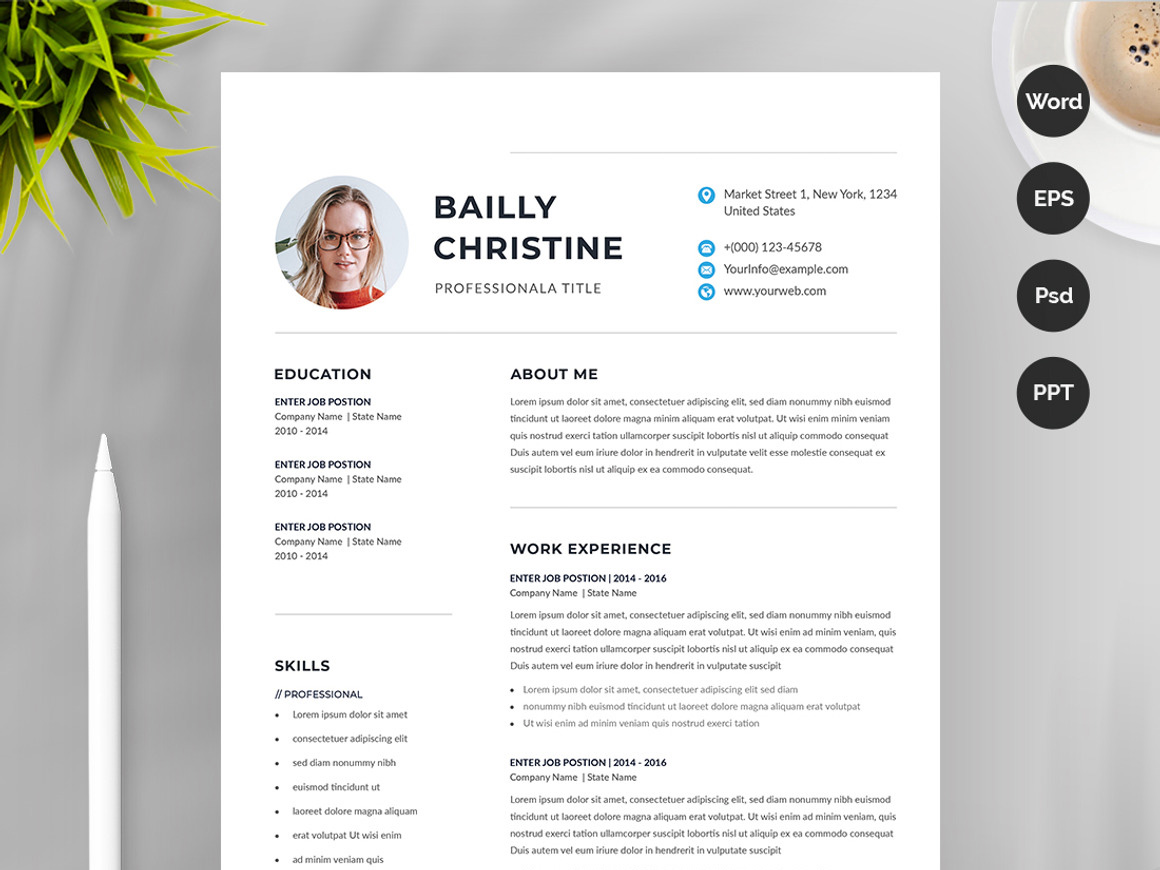 Portfolio Manager Resume Template | ATS-Friendly Executive Resume for Investment & Asset Management Careers