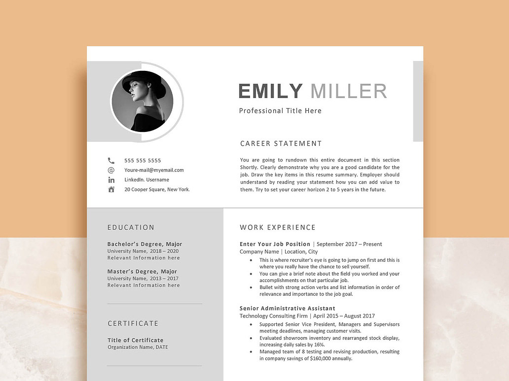Professional Resource Geologist Resume Template DOCX | ATS-Friendly Mining & Geology CV