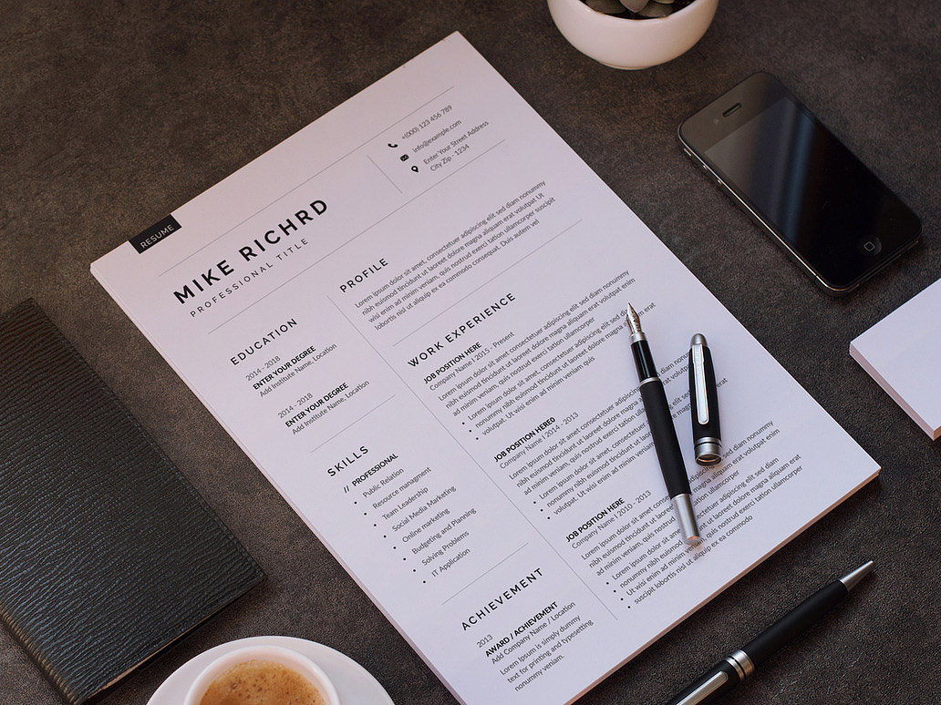 Tax Inspector Resume Template – Minimalist ATS Resume for Tax Compliance, Auditing & Government Careers