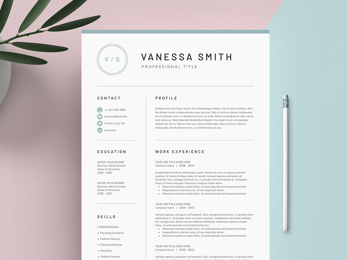 Venture Capital Analyst Resume Template – Modern ATS Resume for Startup & Investment Careers